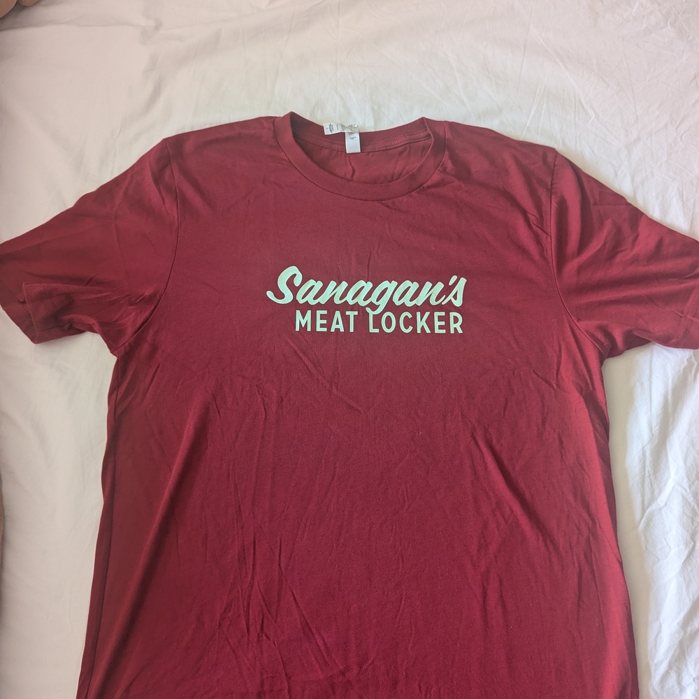 Gildan Red Short Sleeve Tee Classic Crew Neck
